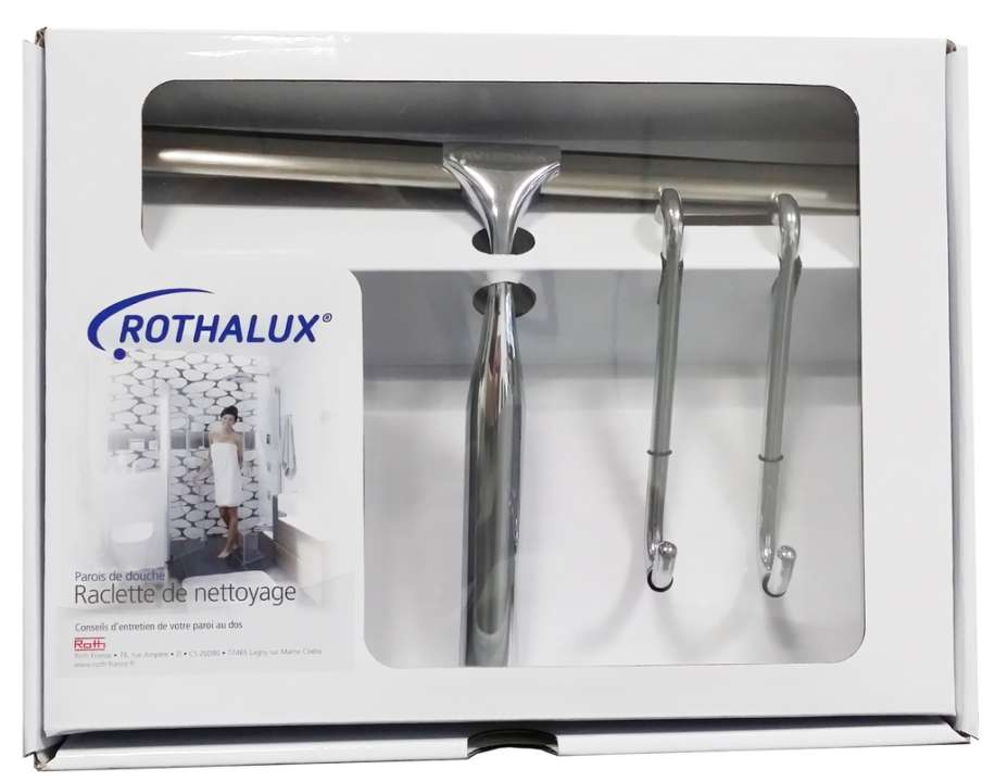 Photo Coffret entretien Rothalux comprenant Raclette + Support 2