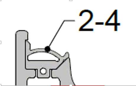 Photo JOINT SILICONE RECEVEUR 2-4 VINATA 1