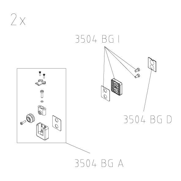 Photo SET 2 ROULETTE AT C2R/C2L/D2R/D2L ARGT 1