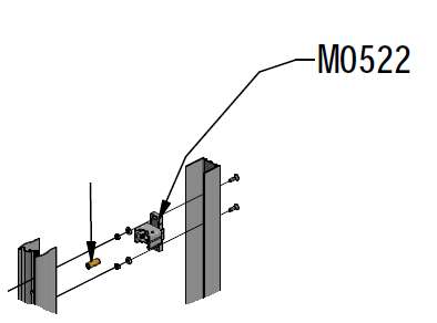 Photo Support profilé pivot EQUI M0522 1