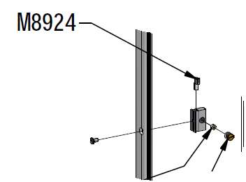 Photo Clip profilé cache EQUI M8924 1