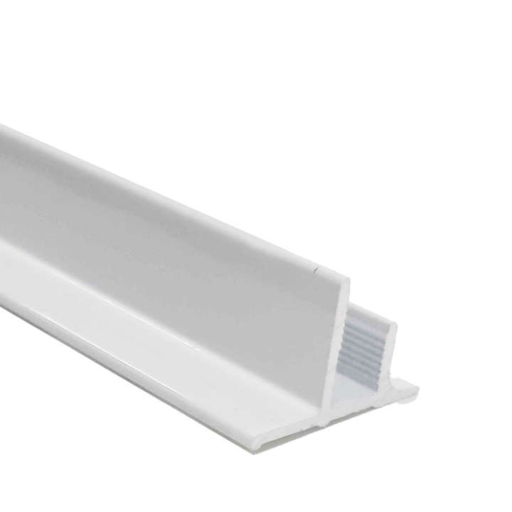 Photo Profilé NU intérieur 90° blanc 2100MM pour panneaux NICHEPANEL 1