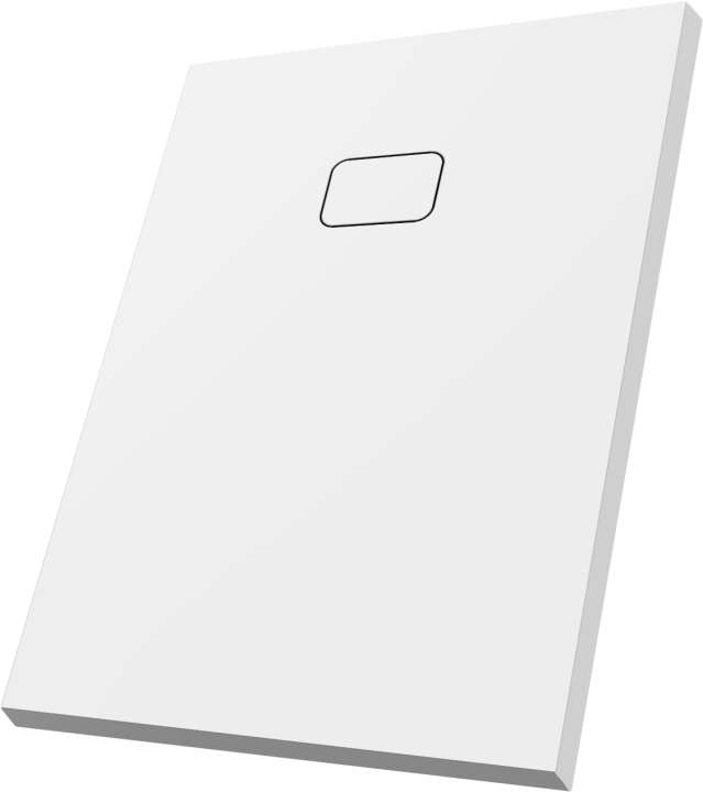 Photo Receveur NATURA SH 700x800x36mm Soft White