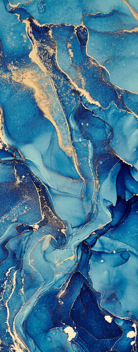 Photo Panneau mural douche VIPANEL OLYMPIA QUARTZ BLEU BRI. 1000x2550x3MM