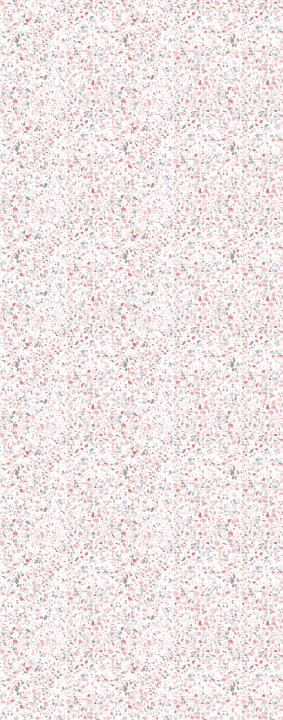 Photo Panneau mural douche VIPANEL OLYMPIA TERRAZZO ROSE MAT 1000x2550x3MM
